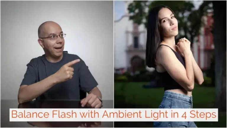4 Steps for Natural Looking Images using Flash