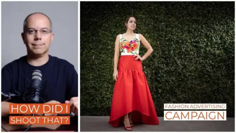 Shooting a Fashion Advertising Campaign