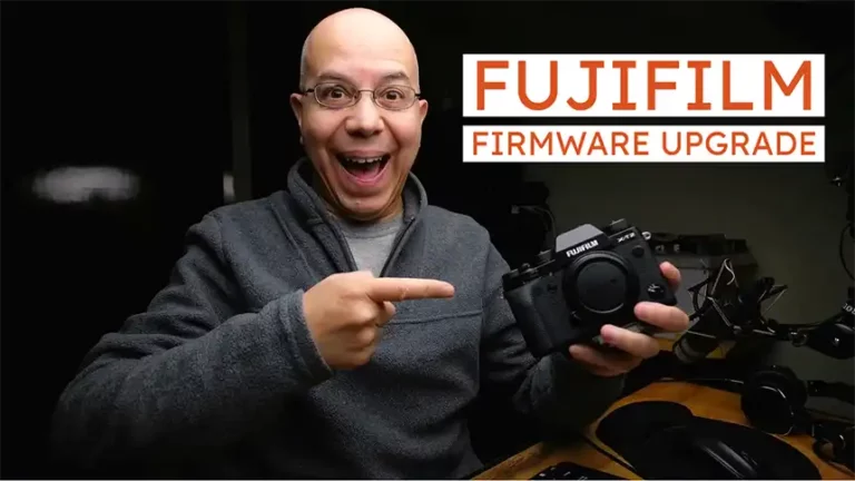 How to do a Fujifilm Firmware Update