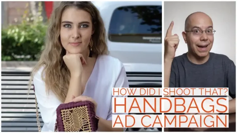Shooting Handbags Ad Campaign