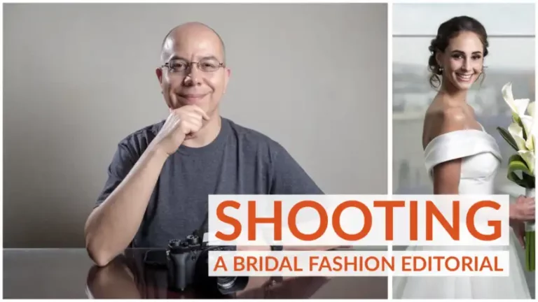 Shooting a Bridal Fashion Editorial