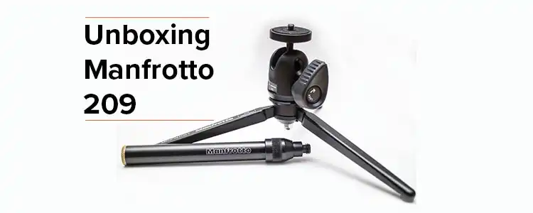 Unboxing Manfrotto 209
