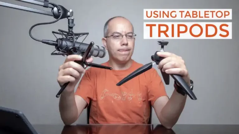 Using Tabletop Tripods